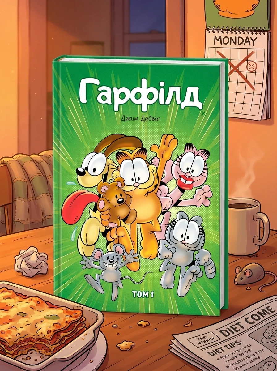 Гарфілд. Том 1 — Комікси та манґи