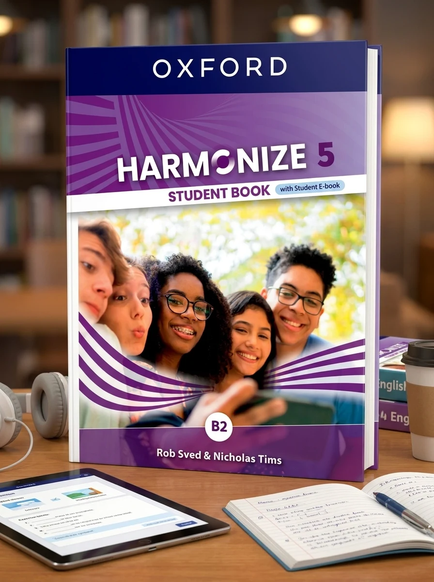 Harmonize 5/B2 Student Book + Workbook with Online Practice — Вивчення мов
