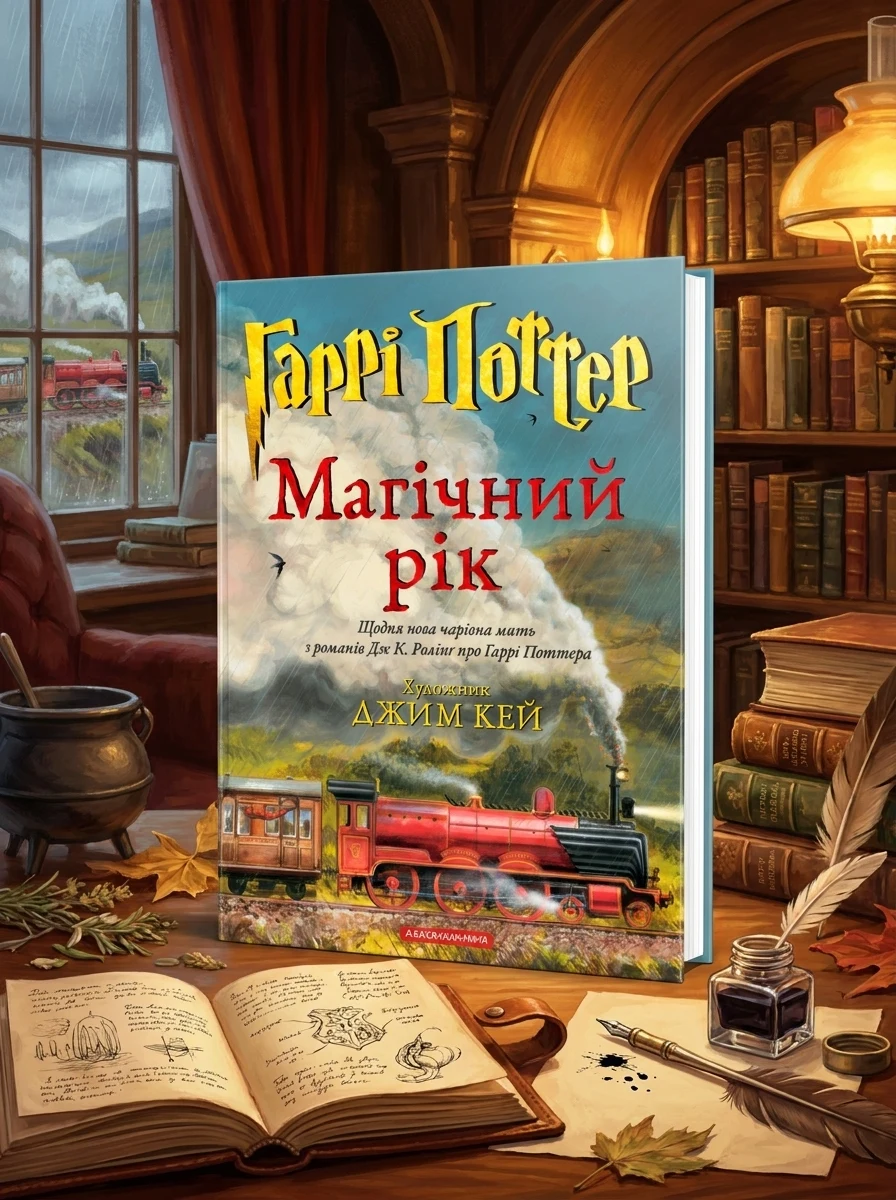 Гаррі Поттер. Магічний рік. Велике ілюстроване видання — Дитяча література