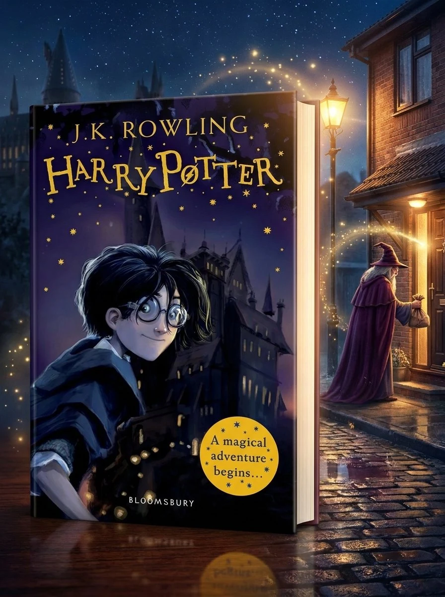 Harry Potter 1–3 Box Set: A Magical Adventure Begins — Джоан Ролінґ, обкладинка