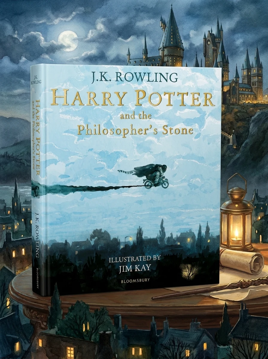 Harry Potter 1 Philosopher's Stone Illustrated Edition [Paperback] — фото 2