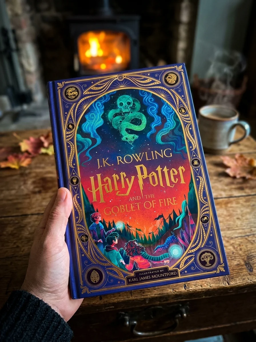 Harry Potter 4 Goblet of Fire Interactive Illustrated Edition — Фантастика та фентезі