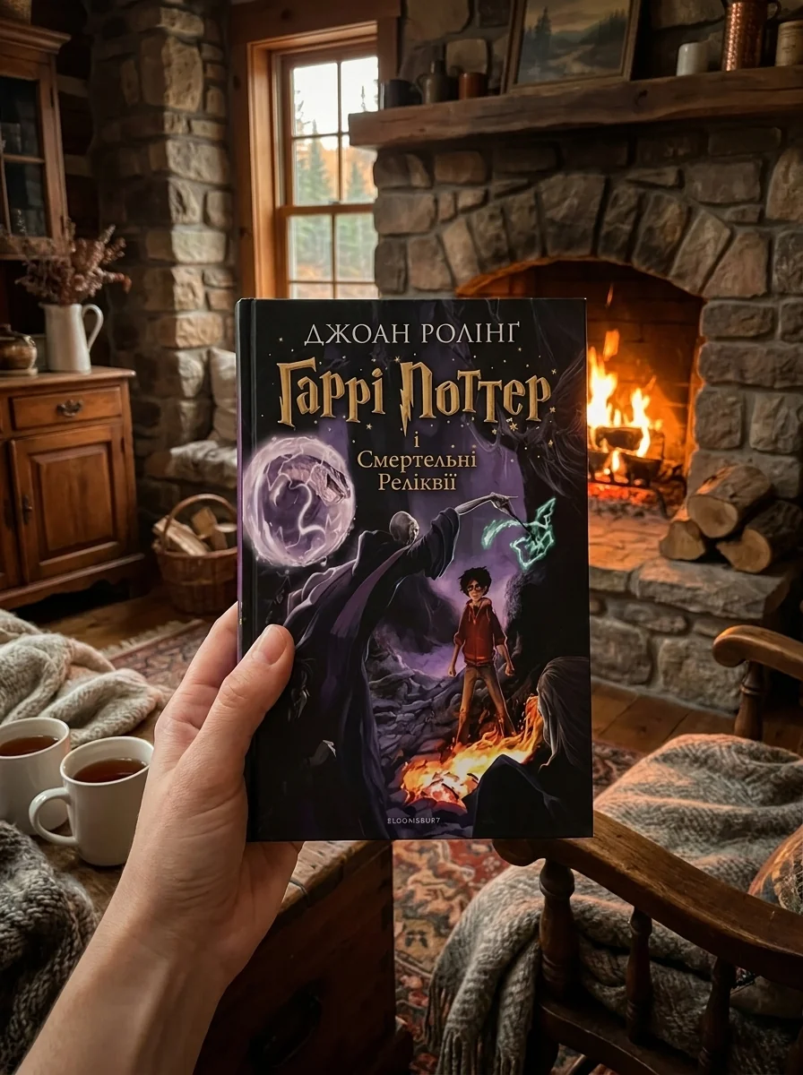 Harry Potter 7 Deathly Hallows Rejacket — Дитяча література іноземними мовами