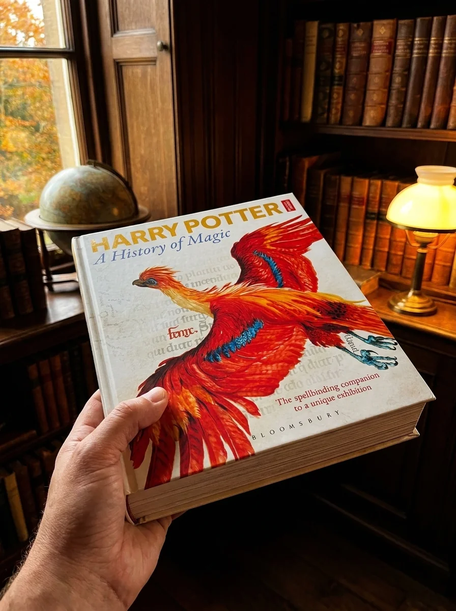 Harry Potter. A History of Magic — Джоан Ролінґ, обкладинка