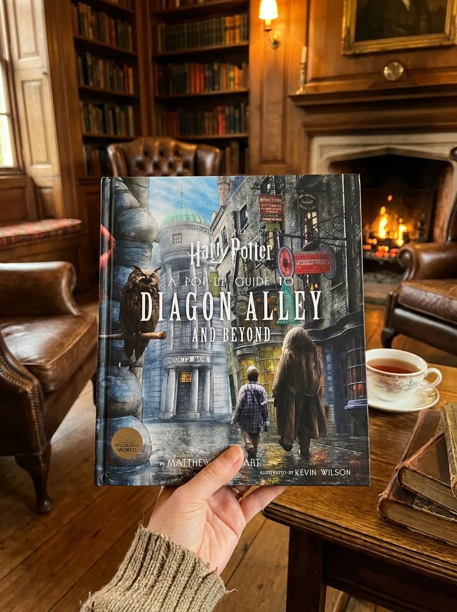 Harry Potter: A Pop-Up Guide to Diagon Alley and Beyond — Matthew Reinhart, обкладинка