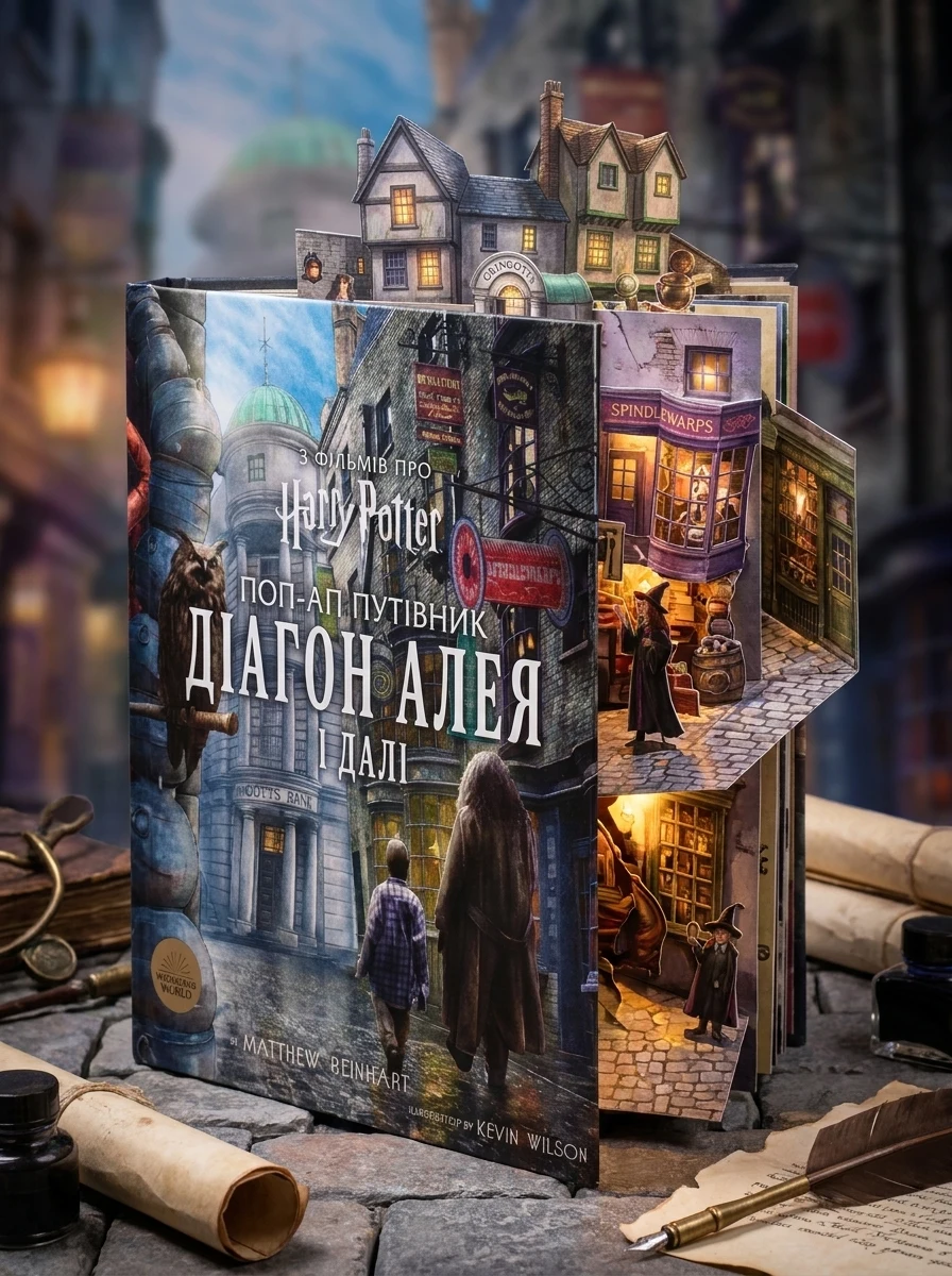 Harry Potter: A Pop-Up Guide to Diagon Alley and Beyond — Дитяча література