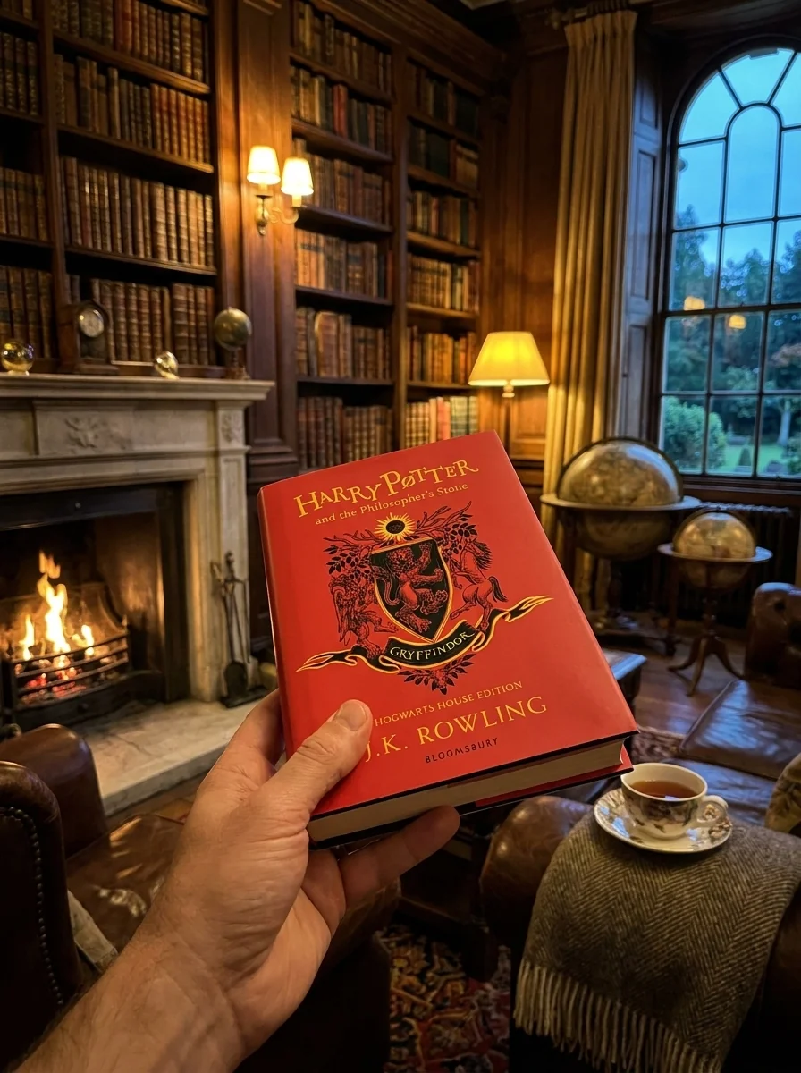 Harry Potter and the Philosopher's Stone. Gryffindor Edition — Джоан Ролінґ, обкладинка