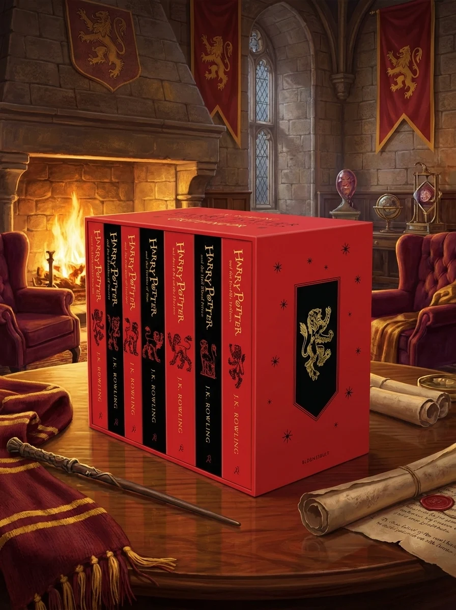 Harry Potter Box Set: Gryffindor House Editions (Paperback) — Книги іноземною мовою