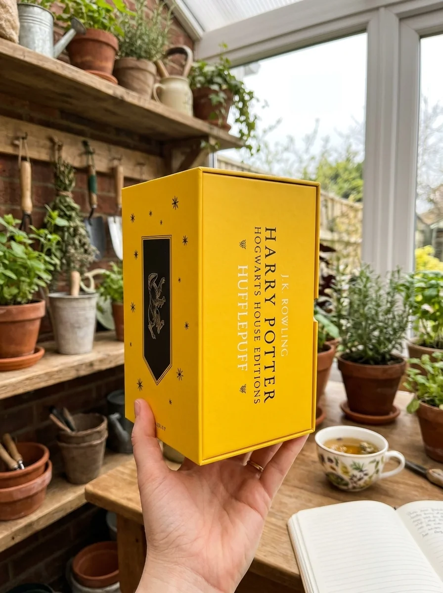Harry Potter House Edition Box Set-7. Hufflepuff — Джоан Ролінґ, обкладинка