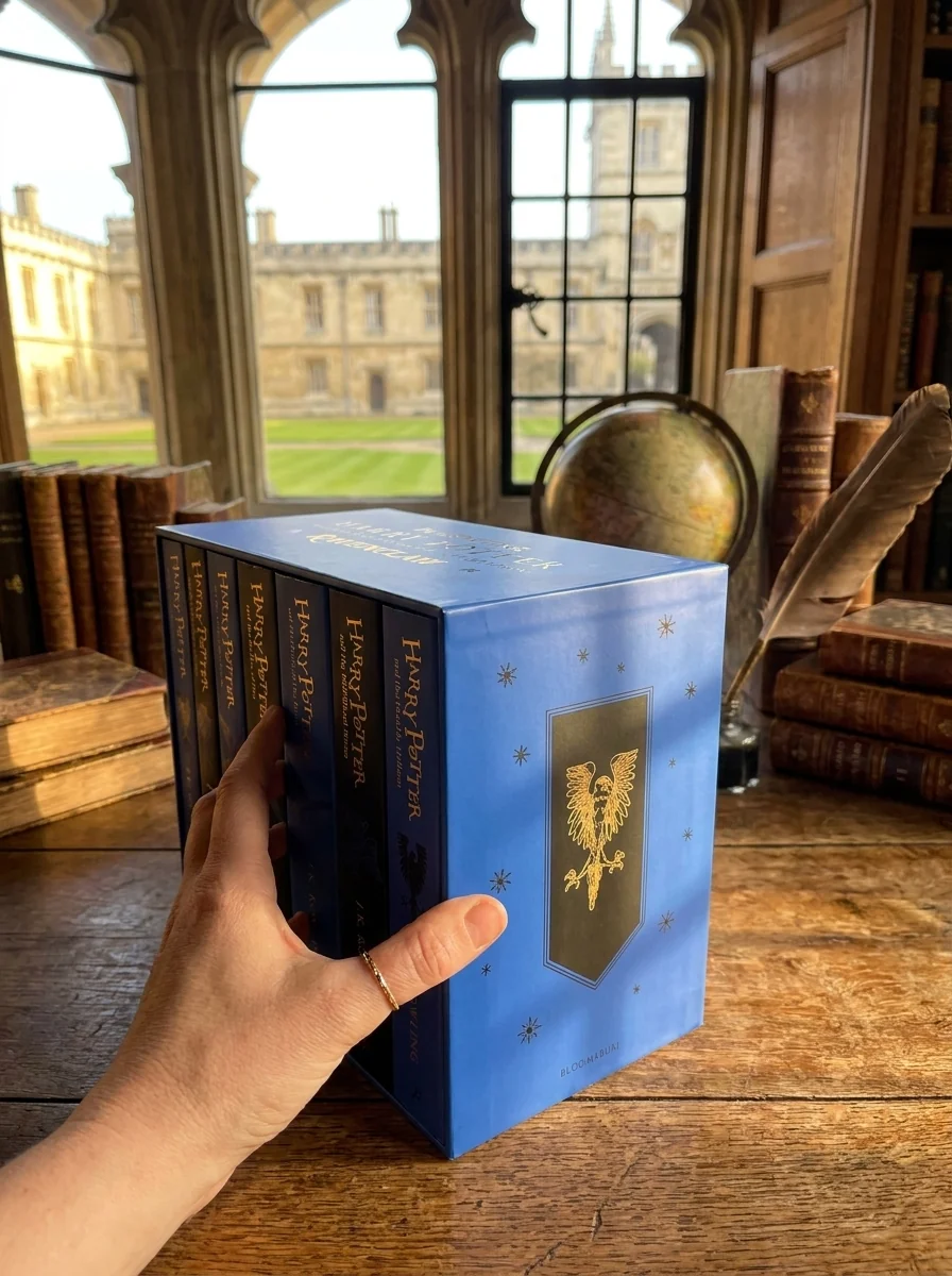 Harry Potter Ravenclaw House Editions Paperback Box Set — Джоан Ролінґ, обкладинка