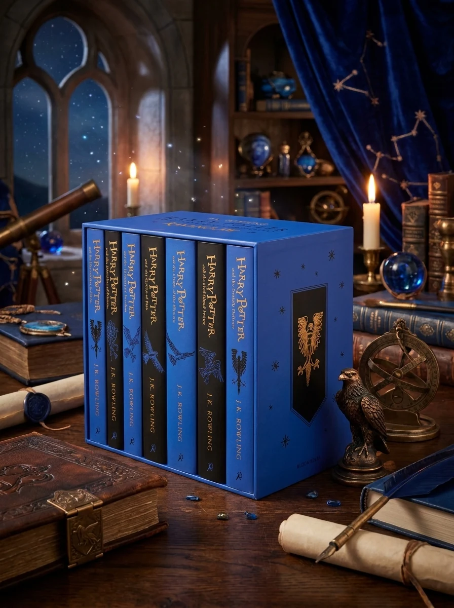 Harry Potter Box Set: Ravenclaw House Editions (Paperback) — Книги іноземною мовою