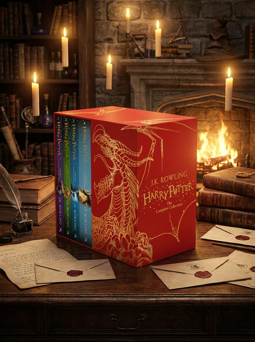 Harry Potter Box Set: The Complete Collection (Children’s Hardback) — Дитячі книги