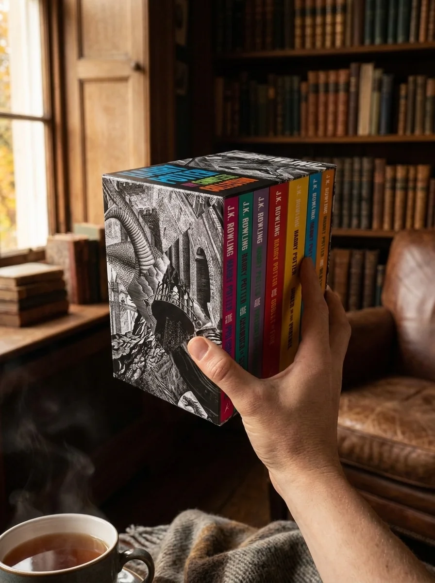 Harry Potter Boxed Set. The Complete Collection. Adult Paperback — фото 2