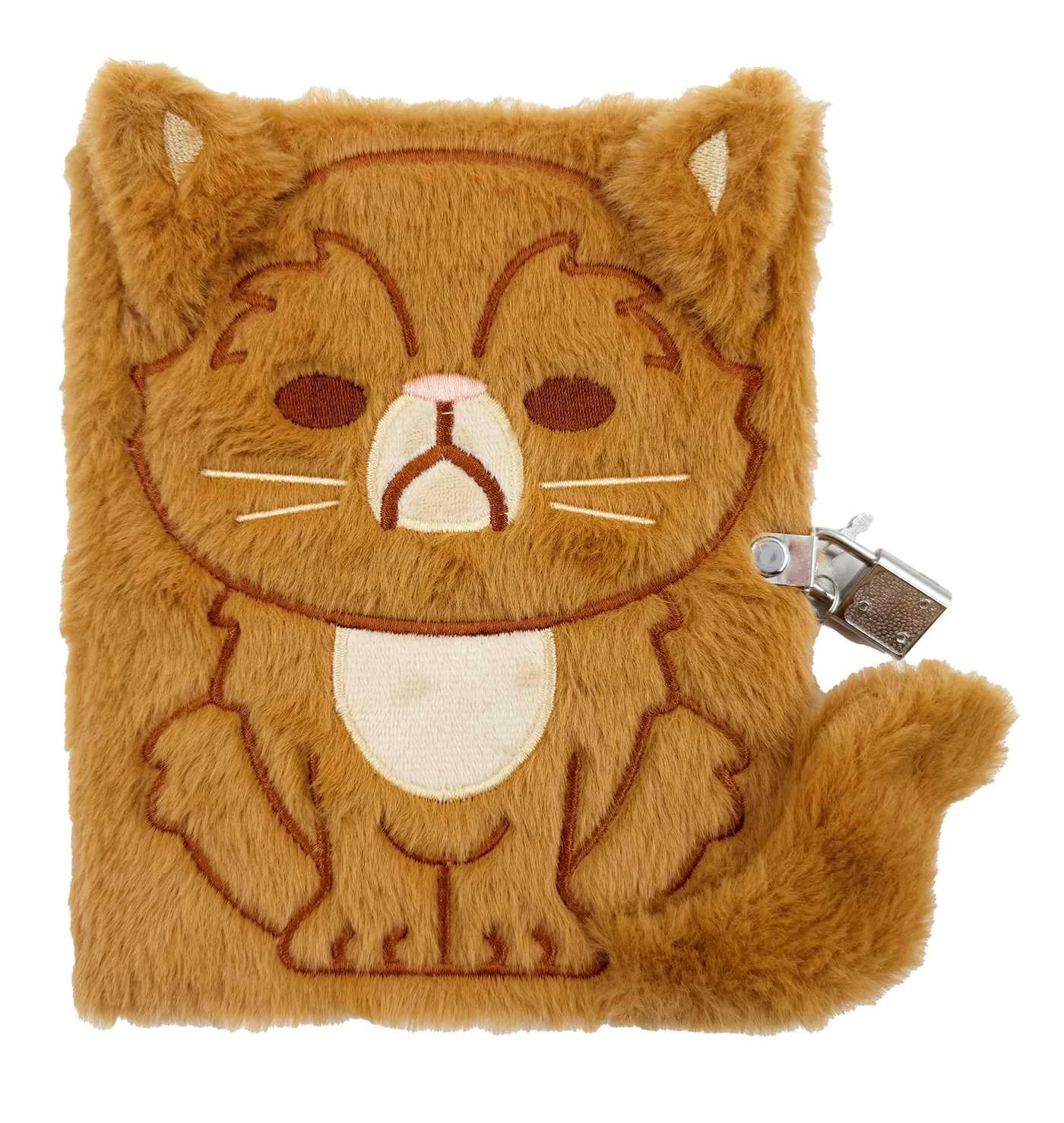 Harry Potter: Crookshanks Plush Lock &amp; Key Diary,