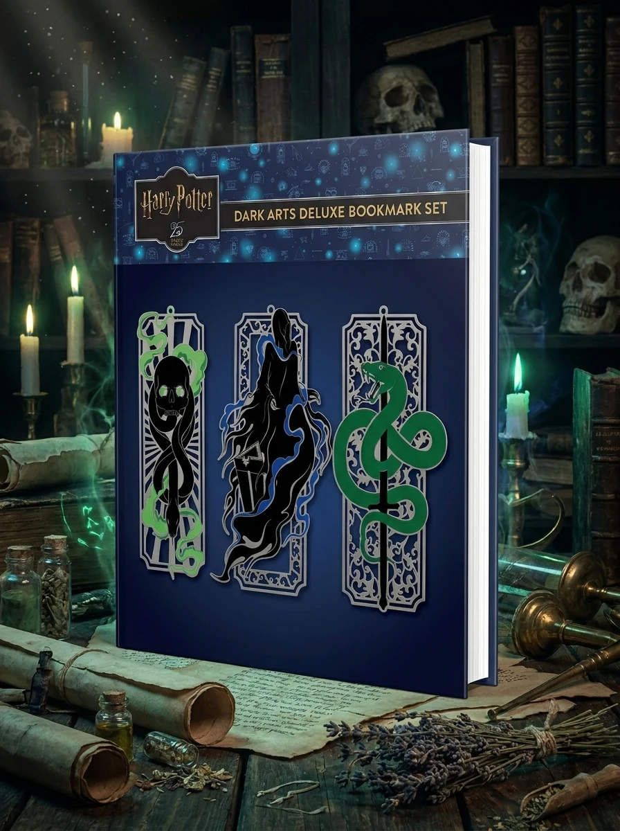Harry Potter: Dark Arts Deluxe Bookmark Set (Set of 3) — Комікси та манґи