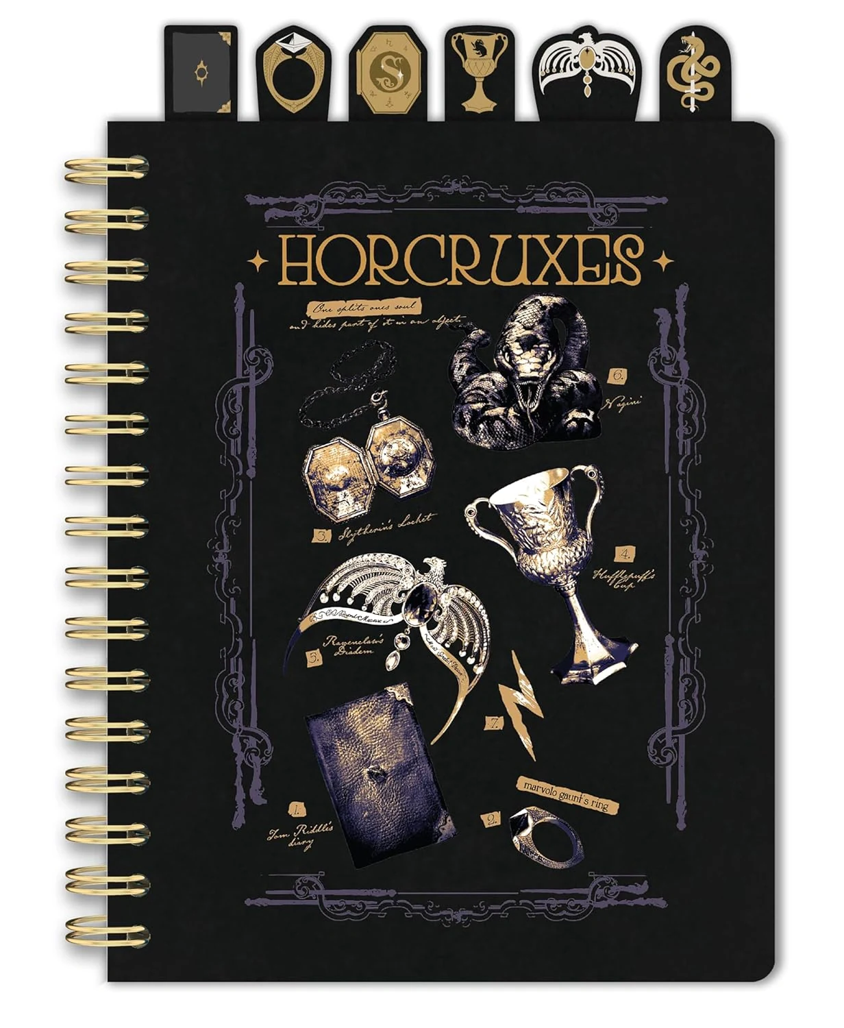 Harry Potter: Horcruxes Spiral Notebook,