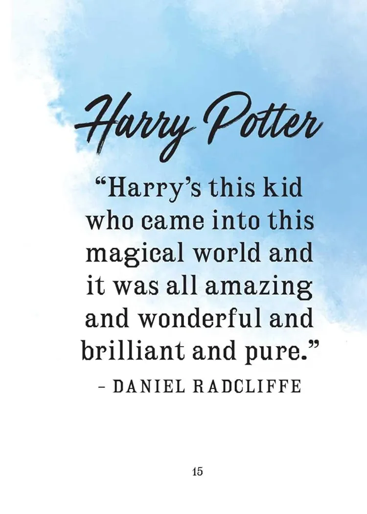 Harry Potter: The Mini Book of Characters — Джоді Ревенсон, фото 4