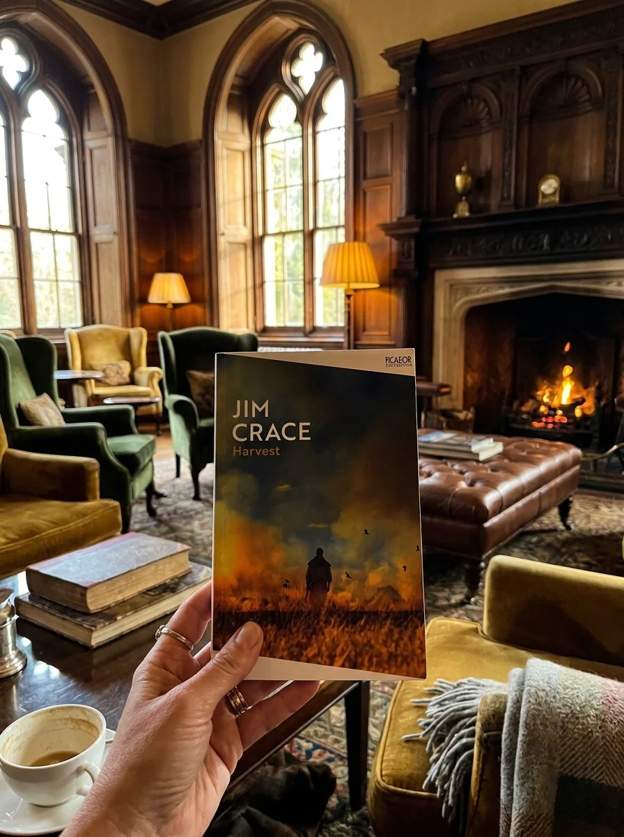 Harvest — Jim Crace, обкладинка