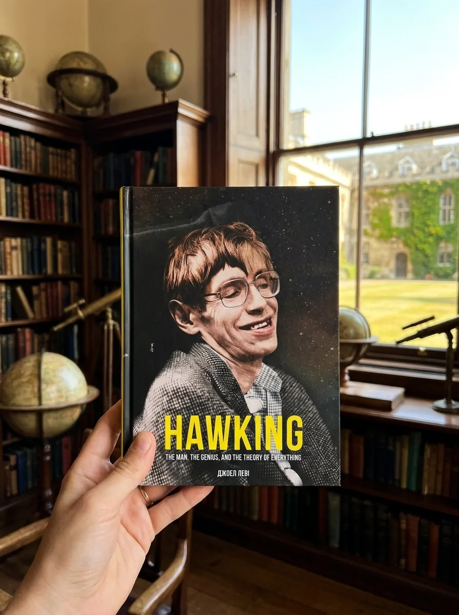 Hawking — Джоел Леві, обкладинка
