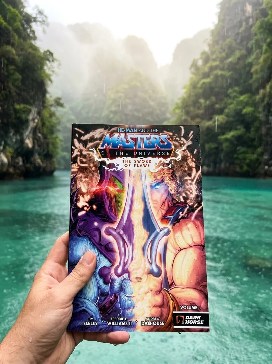 He-Man and the Masters of the Universe. Volume 1. The Sword of Flaws — Тім Сілі, обкладинка