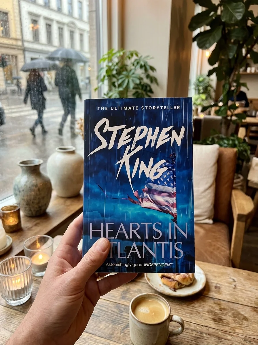 Hearts in Atlantis — Стівен Кінг, обкладинка