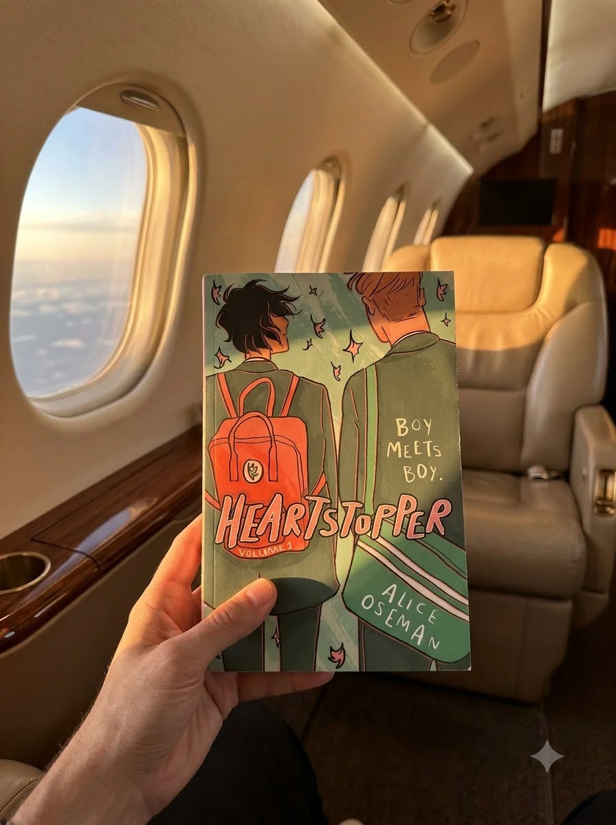 Heartstopper Volume 1 — Еліс Осман, обкладинка