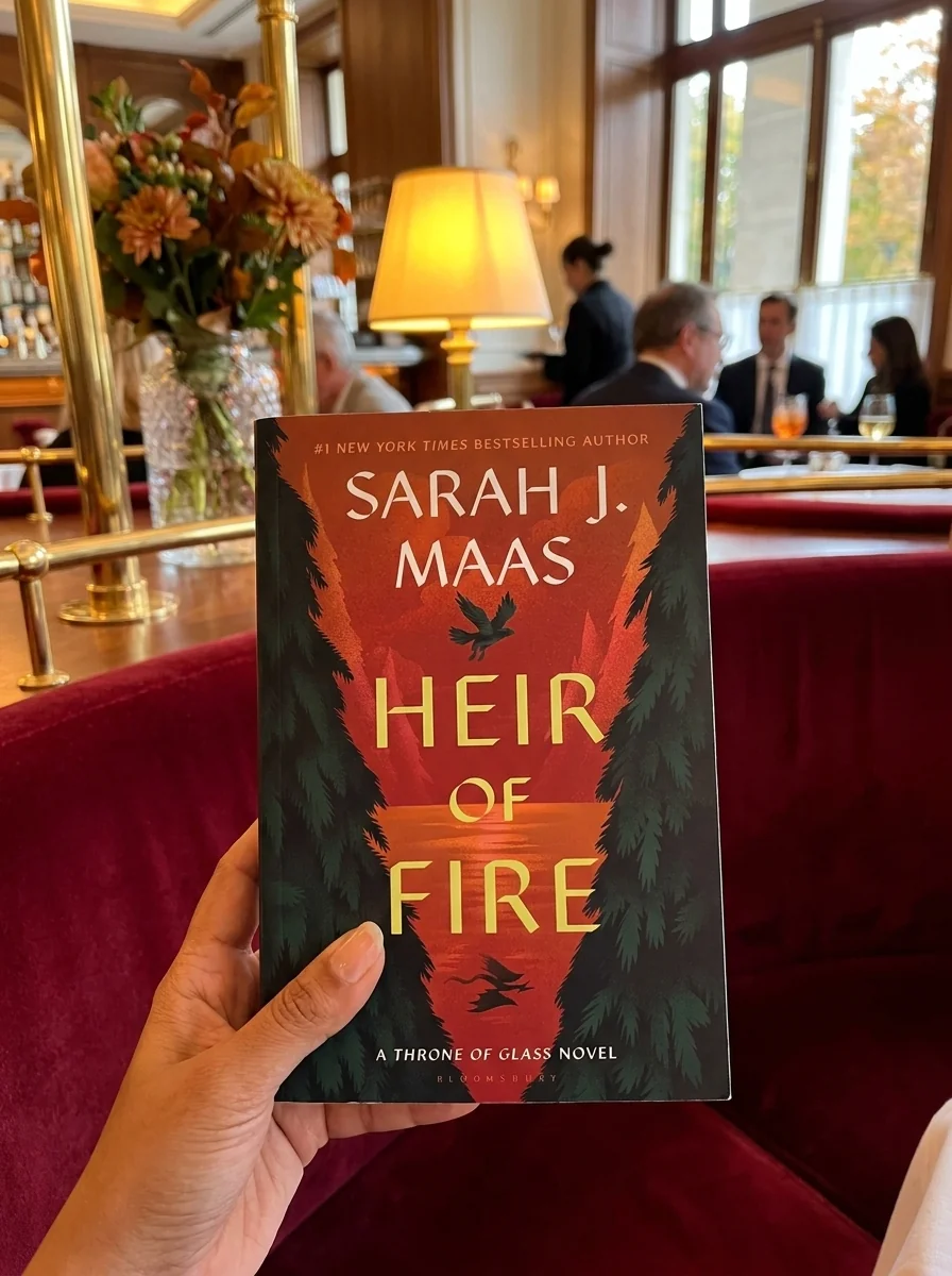 Heir of Fire — Сара Джанет Маас, обкладинка