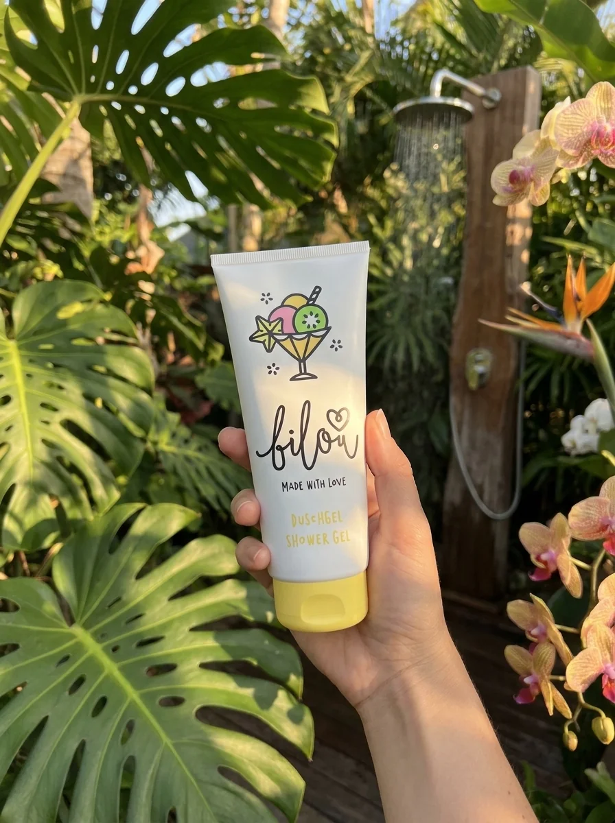Гель для душу Bilou Tropical Kiwi 200 мл, обкладинка