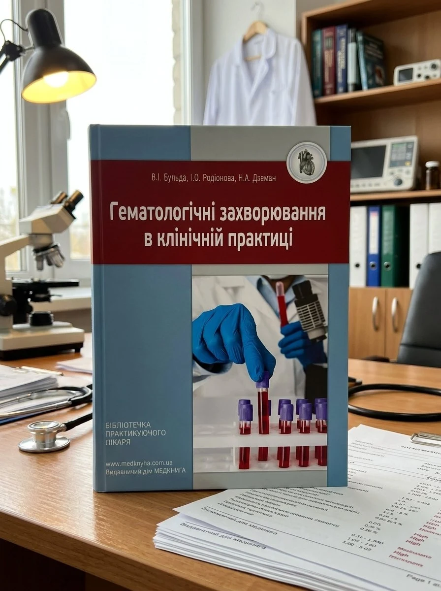 Гематологічні захворювання в клінічній практиці — Родіонова І.О, обкладинка