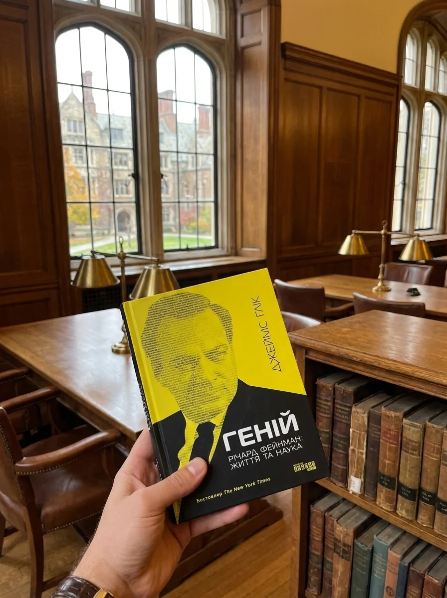 Геній. Річард Фейнман: життя та наука — Глік Джеймс, обкладинка