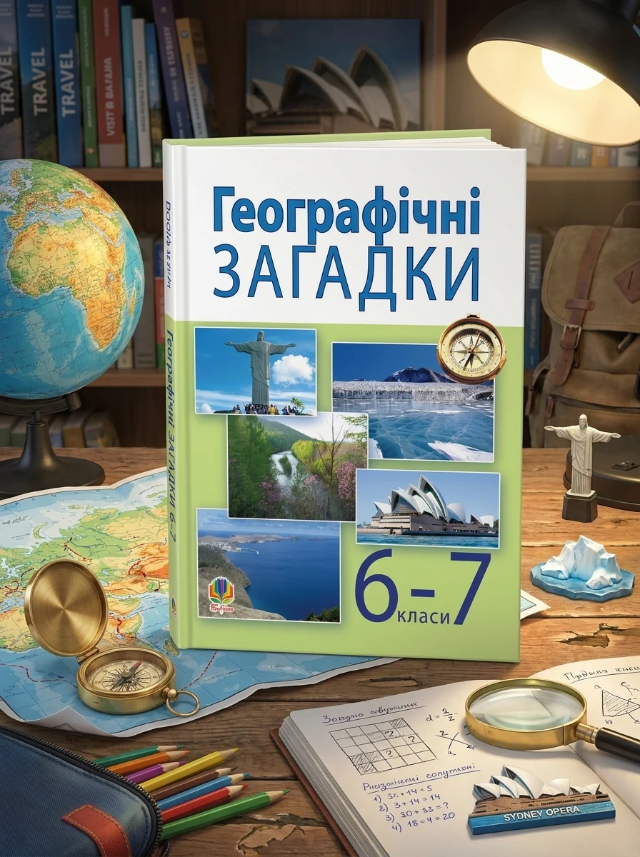 Географічні загадки. 6-7 класи — Дитяча література