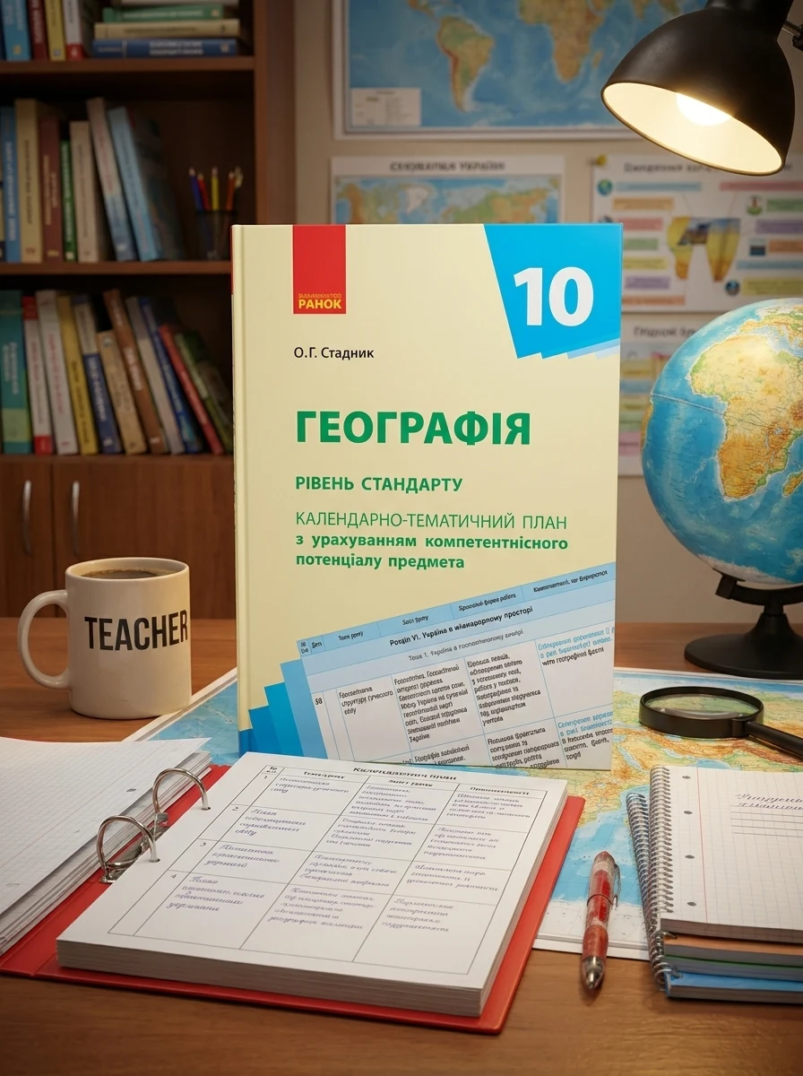 Географія 10 клас. Календарно-тематичне планування. Рівень стандарту — Вивчення мов