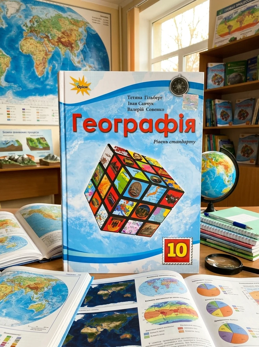 Географія. 10 клас. Рівень стандарту