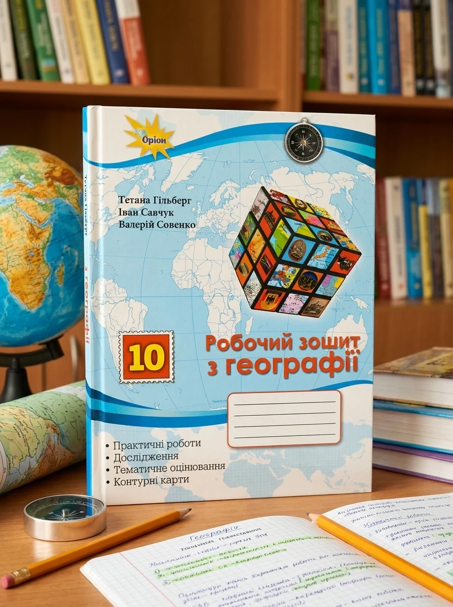 Географія 10 клас. Робочий зошит — Вивчення мов