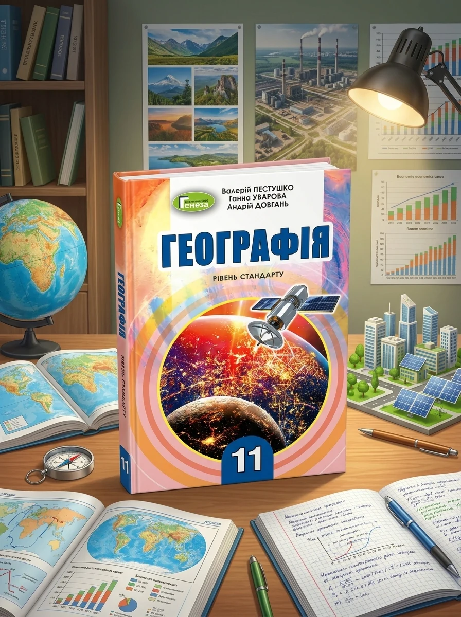 Географія 11 клас. Підручник. Рівень стандарту — Дитяча література