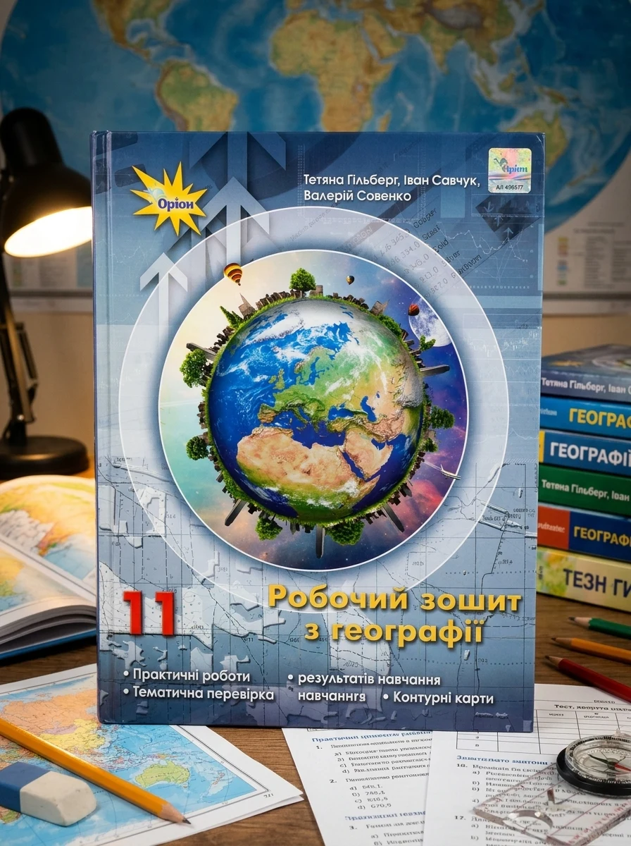 Географія 11 клас. Робочий зошит — Вивчення мов