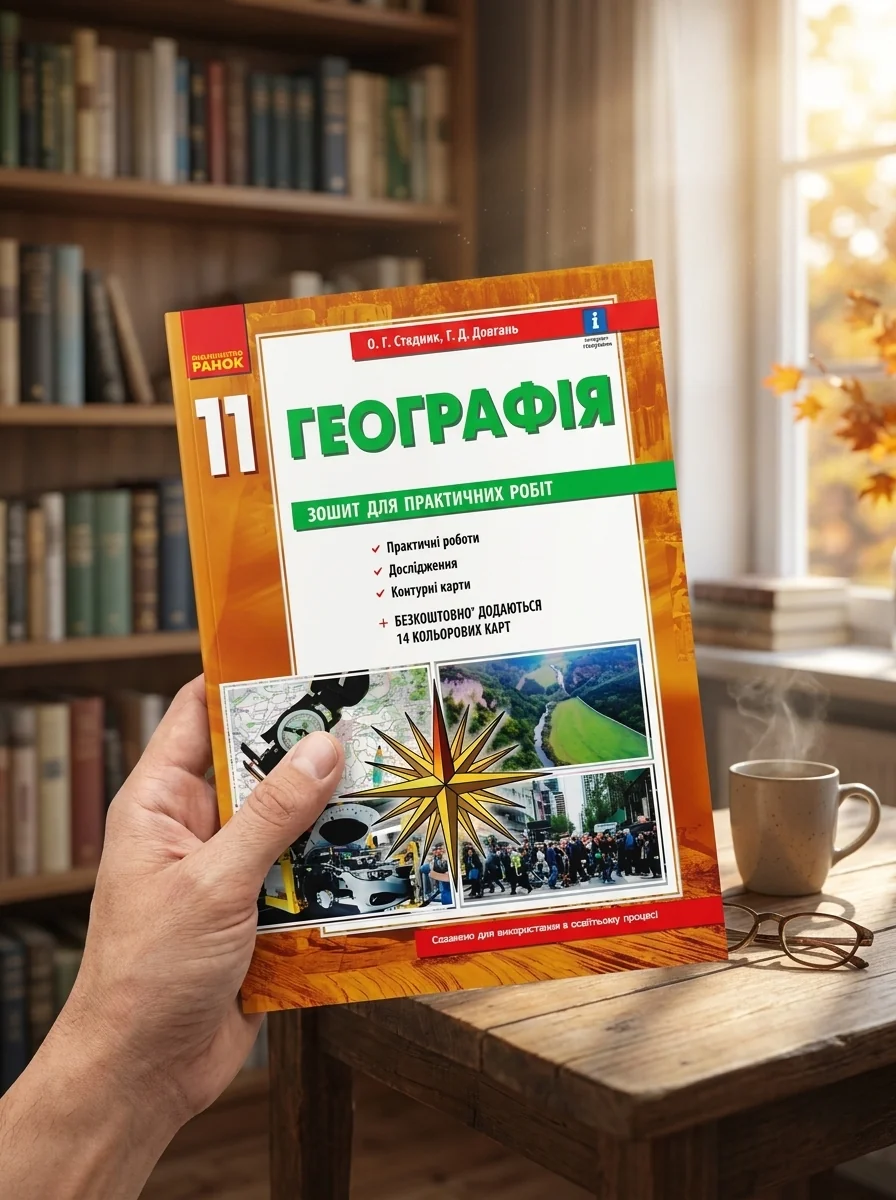Географія. 11 клас. Зошит для практичних робіт — фото 2