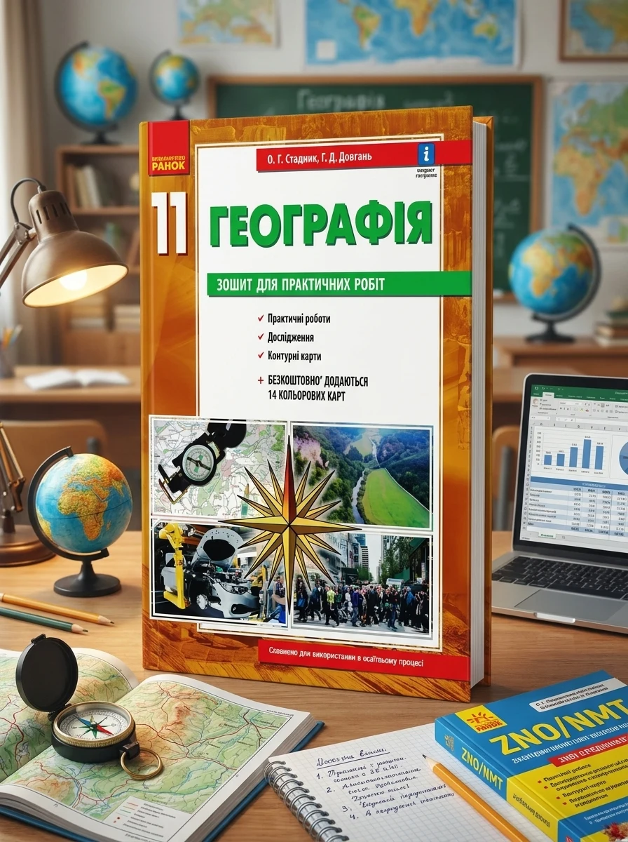 Географія. 11 клас. Зошит для практичних робіт — Вивчення мов