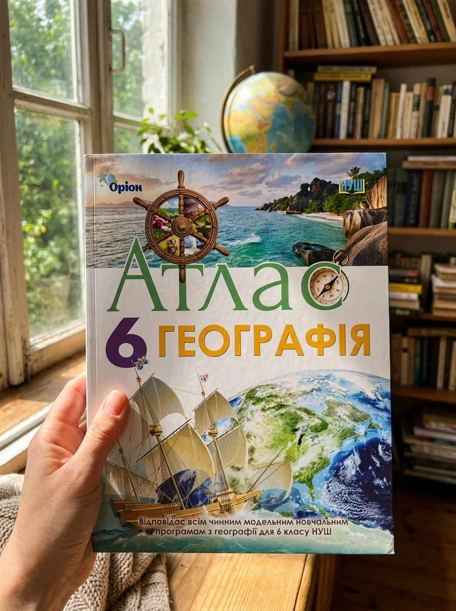 Географія 6 клас. Атлас — фото 2