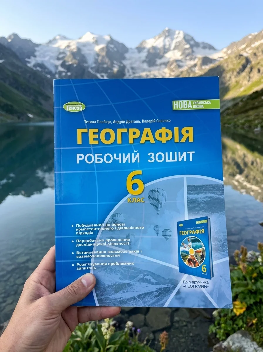 Географія 6 клас. Робочий зошит та діагностичні роботи — фото 2