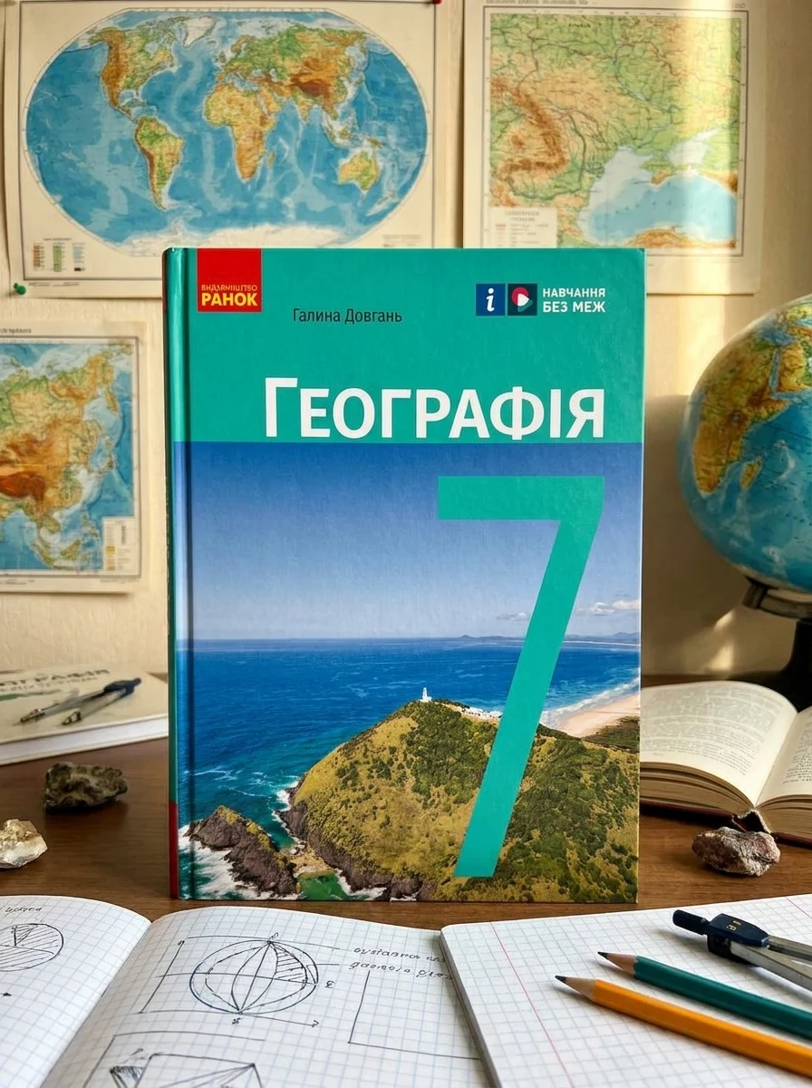 Географія. 7 клас. Підручник — Дитяча література