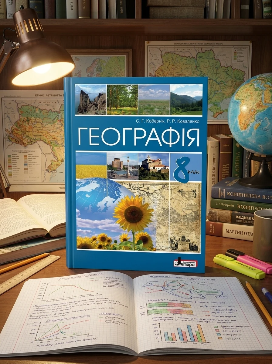 Географія. 8 клас — Вивчення мов