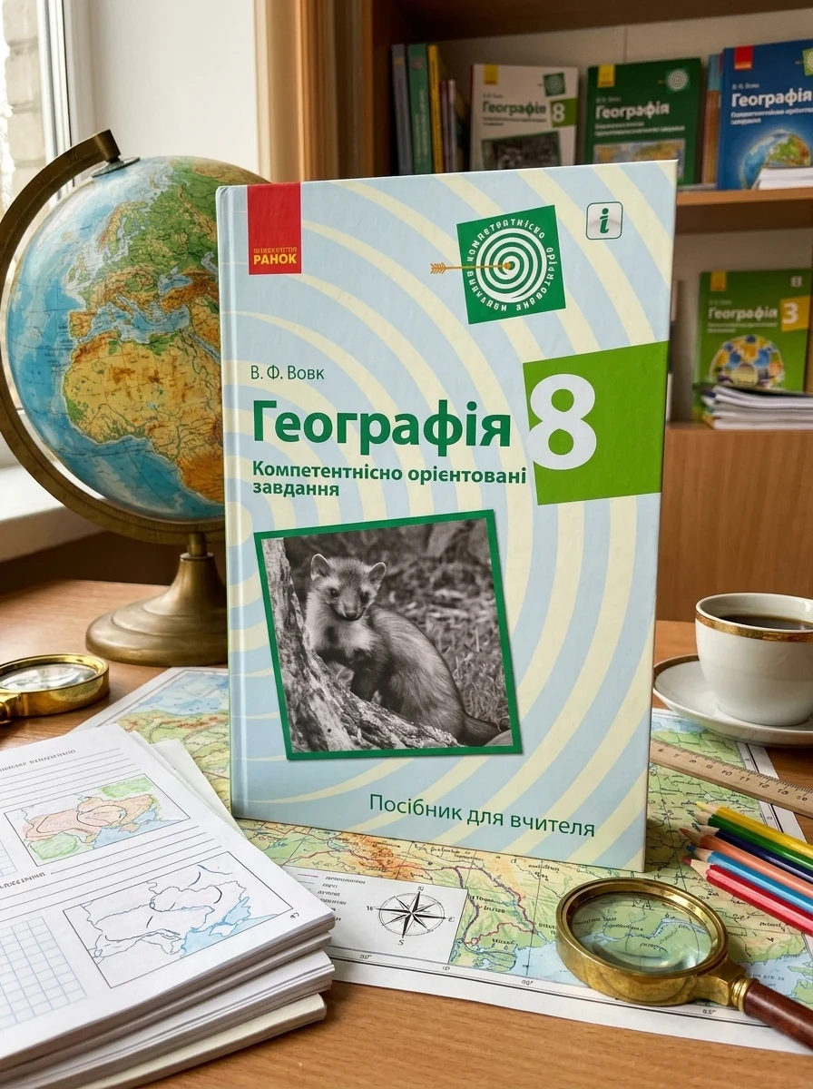 Географія. 8 клас. Компетентнісно орієнтовані завдання. Посібник для вчителя — Вивчення мов