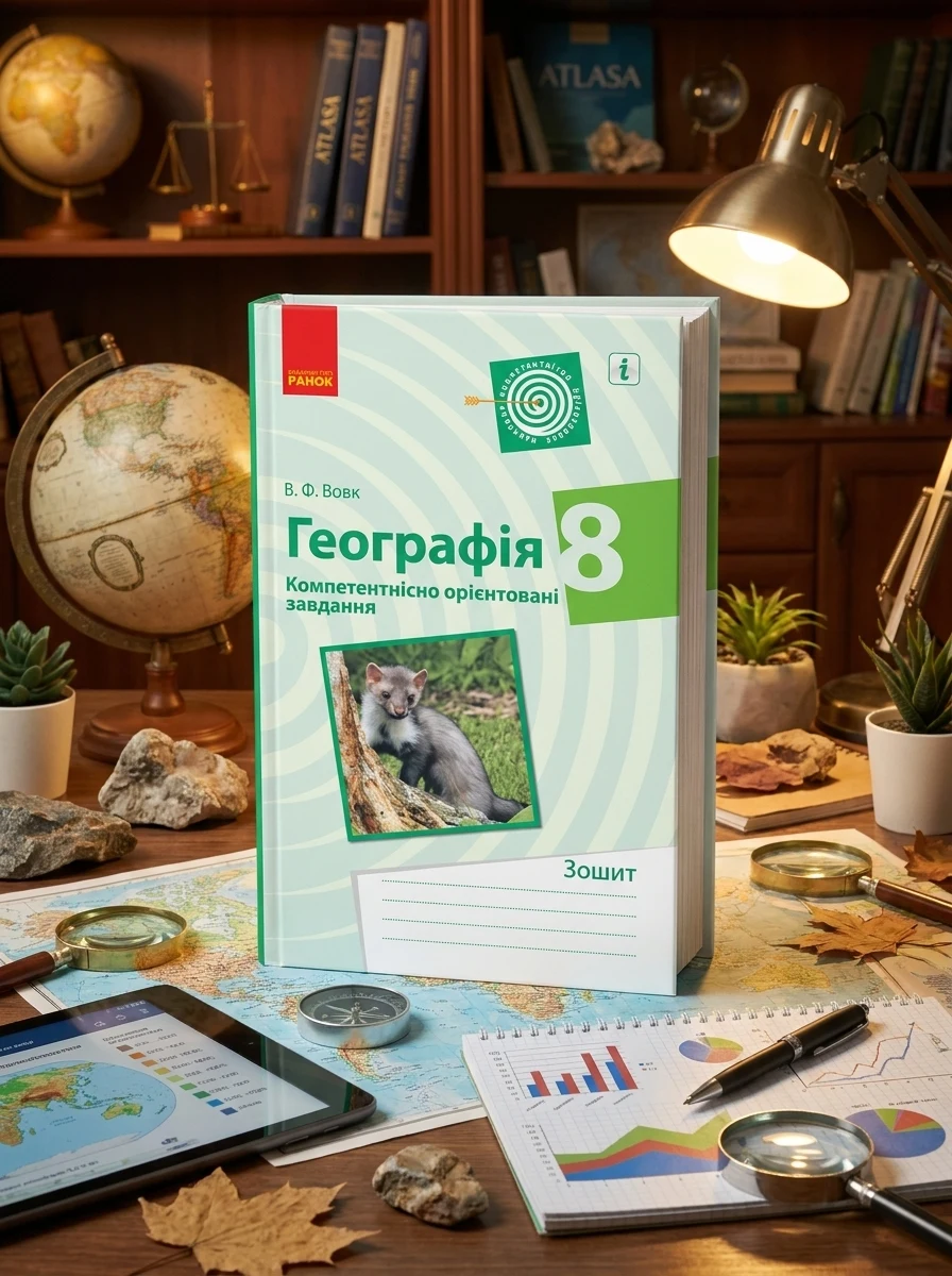 Географія. 8 клас. Компетентнісно орієнтовані завдання — Вивчення мов