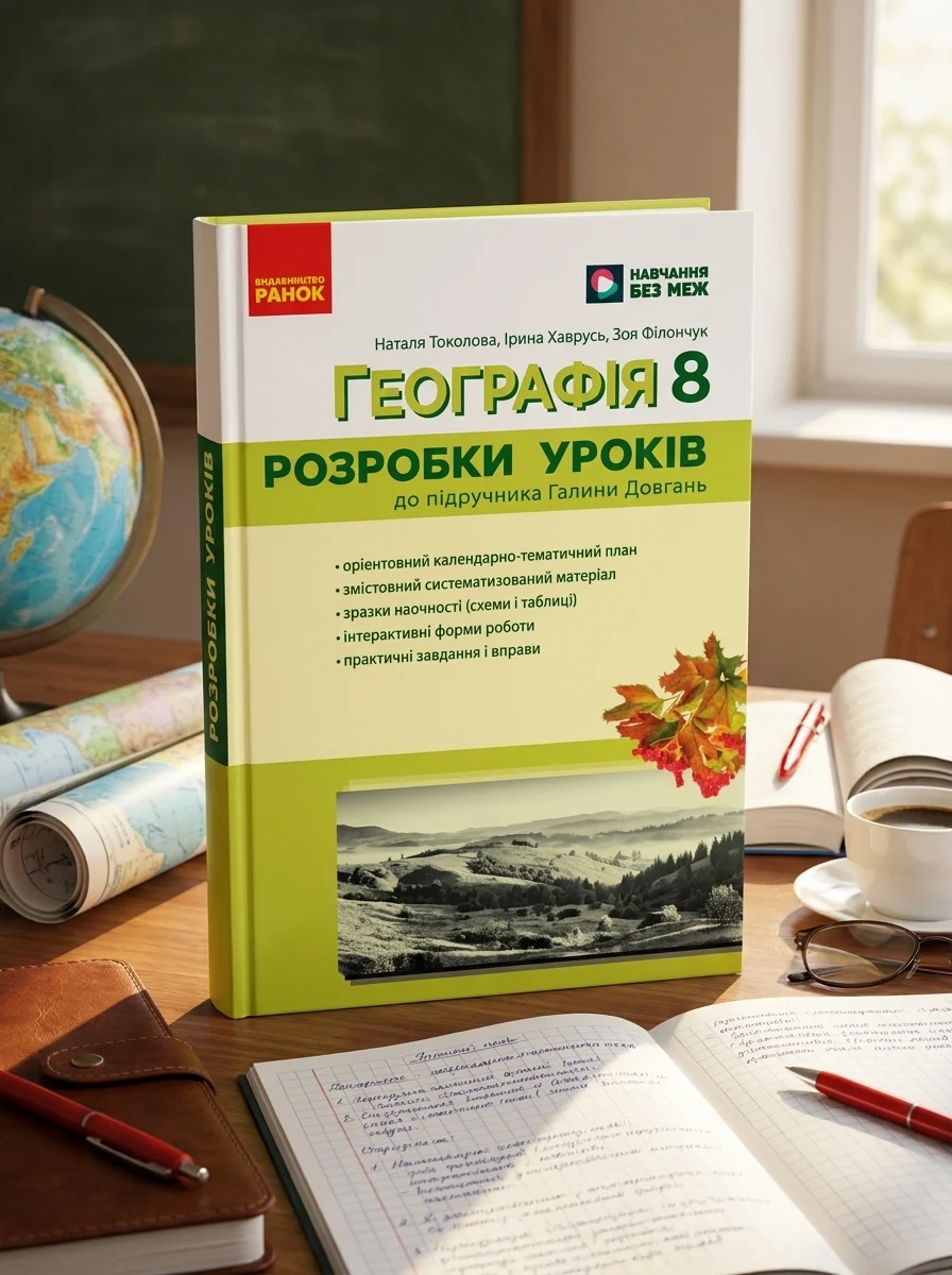 Географія. 8 клас. Розробки уроків — Вивчення мов