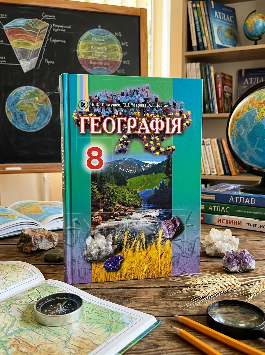 Географія 8 клас — Дитяча література