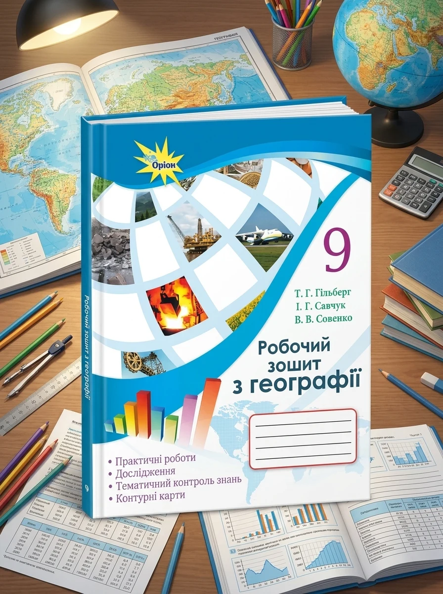 Географія 9 клас. Робочий зошит для практичних та контрольних робіт — Вивчення мов