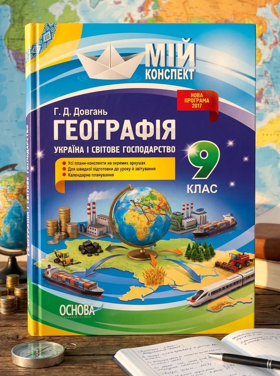 Географія. 9 клас. Україна і світове господарство — Вивчення мов