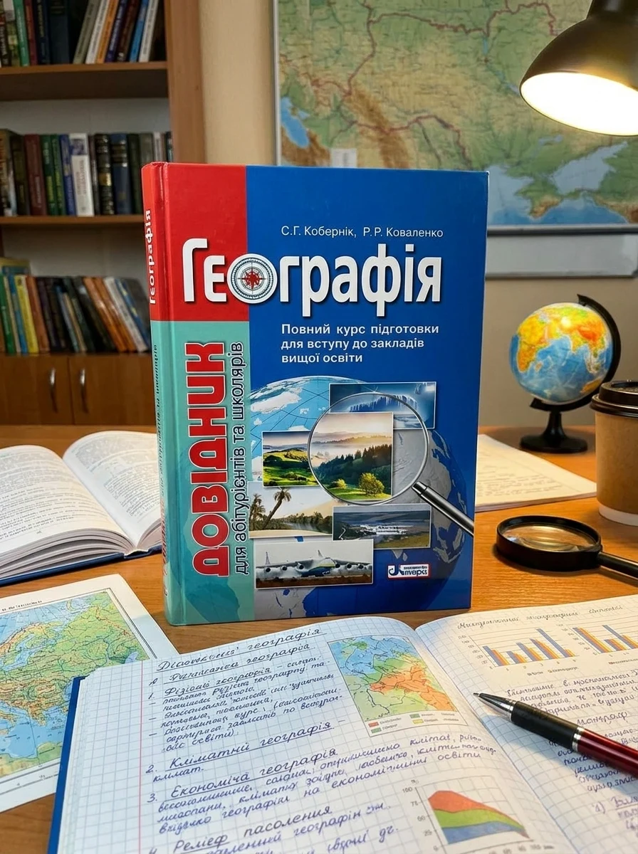 Географія. Довідник для абітурієнтів та школярів — Наука та психологія