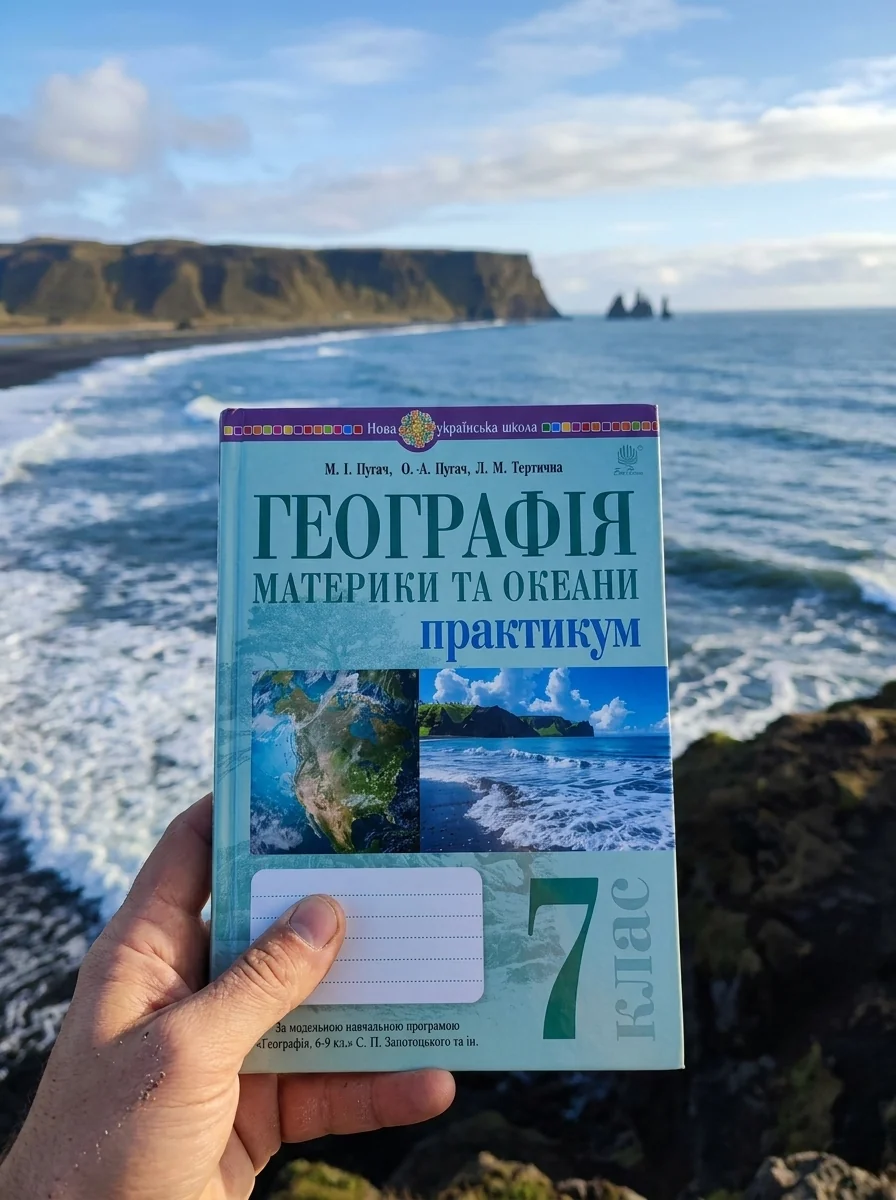 Географія. Материки та океани. 7 клас. Практикум (до модельної програми Запотоцького С. П. та ін.)